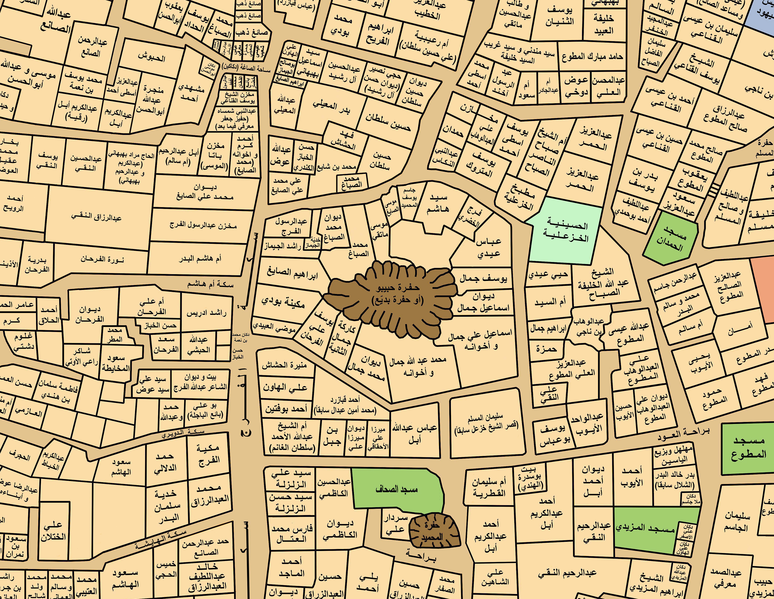 خريطة الكويت ١٩٥١ - Kuwait Map 1951